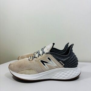 New Balance Fresh Foam Roav Running Shoes Women's Size 9 Beige Gray